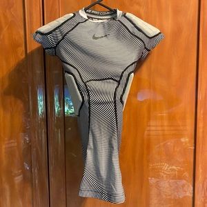 Men’s Nike Pro Combat Paded Football T Shirt Size Small